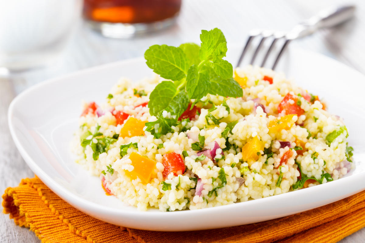Salade de couscous méditerranéenne